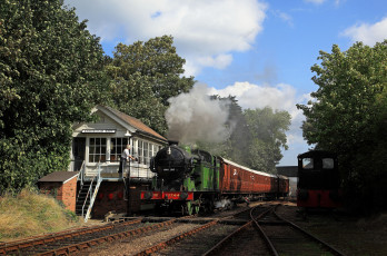 Картинка техника паровозы дорога железная паровоз рельсы