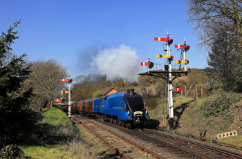 Картинка техника паровозы железная паровоз дорога рельсы
