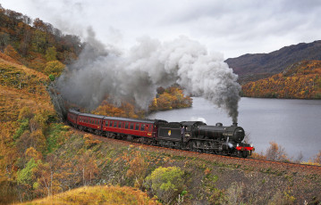 Картинка техника паровозы рельсы дорога железная паровоз