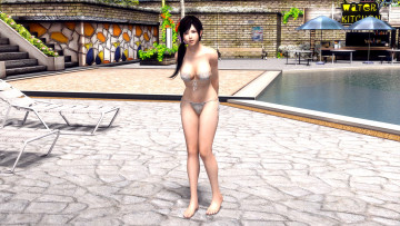 Картинка 3д+графика аниме+ anime девушка взгляд фон