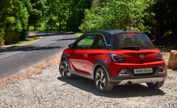 обоя автомобили, opel, красный, adam, rocks, za-spec, 2015г