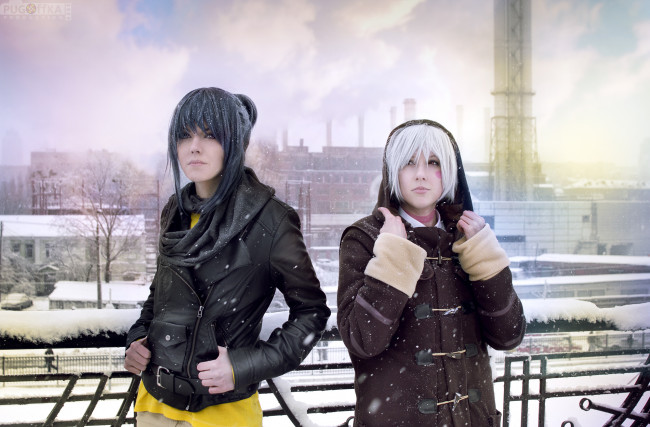 Обои картинки фото разное, cosplay , косплей, номер-6, парни, аниие