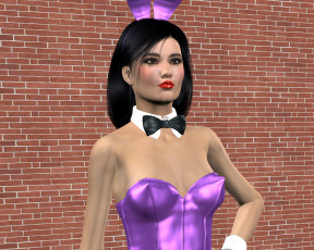 Картинка 3д+графика люди+ people фон взгляд девушка