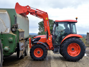Картинка техника тракторы kubota