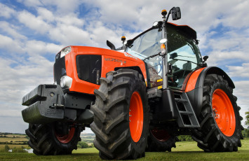 Картинка техника тракторы kubota