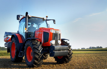Картинка техника тракторы kubota