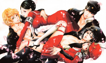 Картинка аниме unknown +другое парни девушки