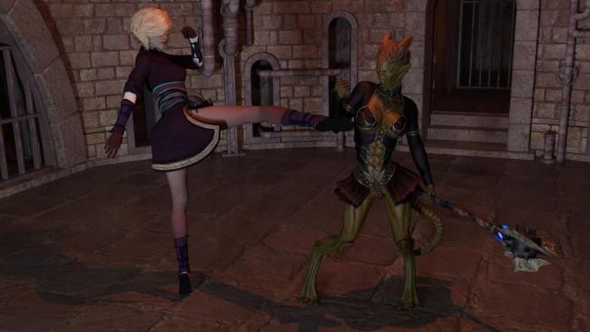 Обои картинки фото 3д графика, фантазия , fantasy, девушка, взгляд, фон