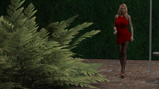 Обои картинки фото 3д графика, фантазия , fantasy, фон, взгляд, девушка