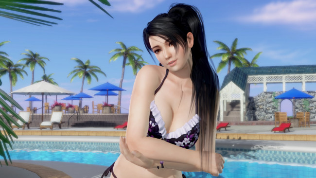 Обои картинки фото 3д графика, люди , people, девушка, взгляд, фон