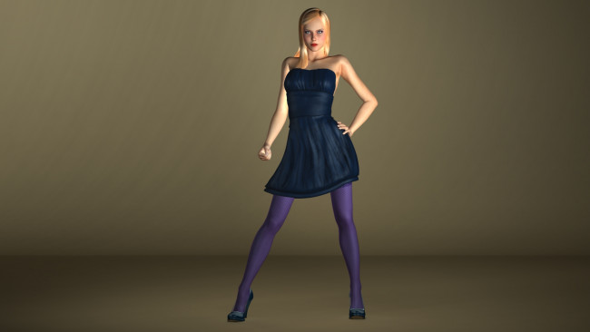 Обои картинки фото 3д графика, люди , people, фон, взгляд, девушка