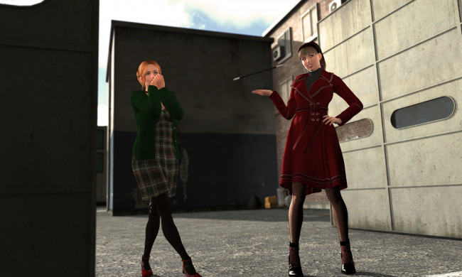 Обои картинки фото 3д графика, люди , people, фон, взгляд, девушка