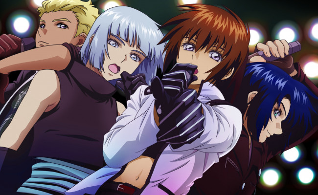 Обои картинки фото аниме, mobile suit gundam, персонажи