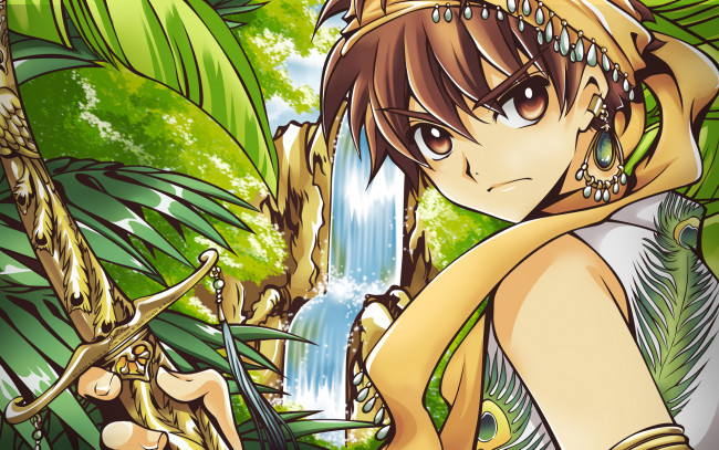 Обои картинки фото аниме, tsubasa reservoir chronicles, взгляд, девушка, фон