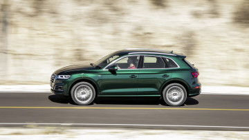 Картинка audi+q5+tdi+2018 автомобили audi q5 tdi 2018 зелёный