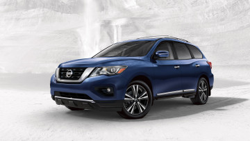 Картинка nissan+pathfinder+2017 автомобили nissan datsun pathfinder синий 2017