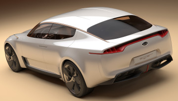 обоя kia gt concept 2011, автомобили, 3д, kia, gt, concept, 2011