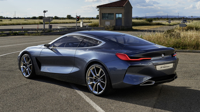 Обои картинки фото bmw 8 series concept 2017, автомобили, bmw, 2017, concept, series, 8