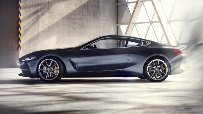 Обои картинки фото bmw 8 series concept 2017, автомобили, bmw, 2017, concept, series, 8