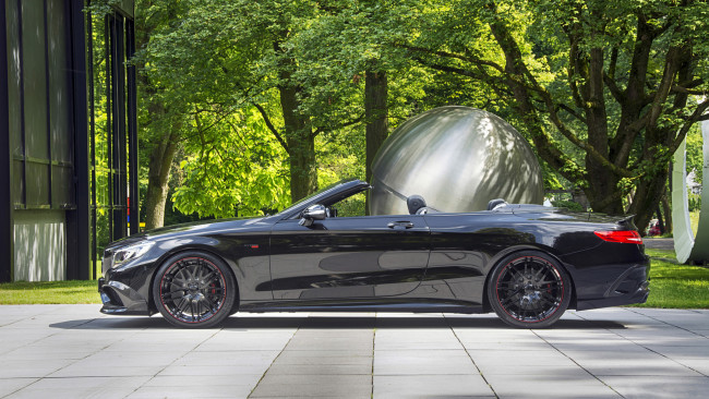 Обои картинки фото brabus 850 6-0 biturbo cabrio based on mercedes-benz amg s63 cabrio 2017, автомобили, brabus, 2017, cabrio, s63, amg, 850, 6-0, biturbo, based, mercedes-benz