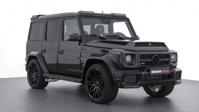 Обои картинки фото brabus 900 one of ten based on mercedes-benz amg g-65 2018, автомобили, brabus, 2018, g-65, amg, mercedes-benz, based, ten, one, 900
