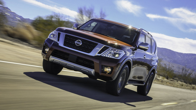 Обои картинки фото nissan armada 2017, автомобили, nissan, datsun, 2017, armada
