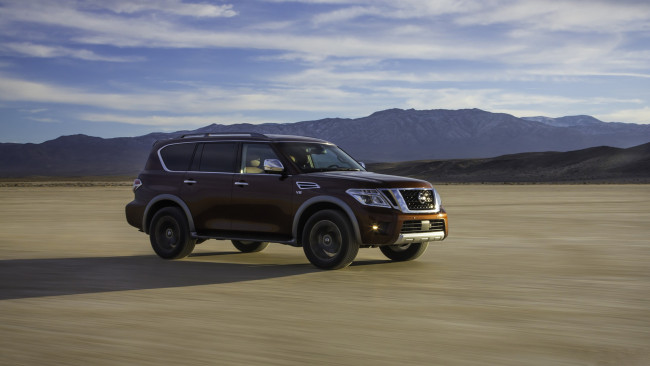 Обои картинки фото nissan armada 2017, автомобили, nissan, datsun, 2017, armada