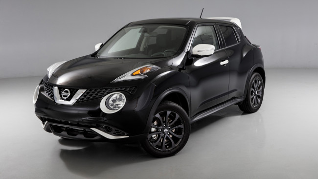 Обои картинки фото nissan juke sv-awd black pearl 2017, автомобили, nissan, datsun, black, pearl, sv-awd, juke, 2017