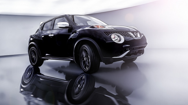 Обои картинки фото nissan juke sv-awd black pearl 2017, автомобили, nissan, datsun, 2017, pearl, black, sv-awd, juke