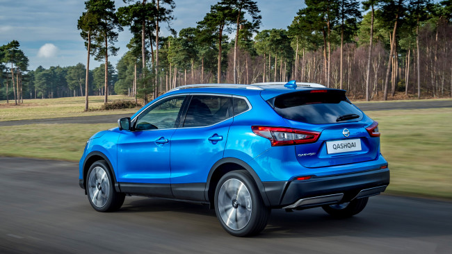 Обои картинки фото nissan qashqai 2017, автомобили, nissan, datsun, 2017, qashqai, голубой