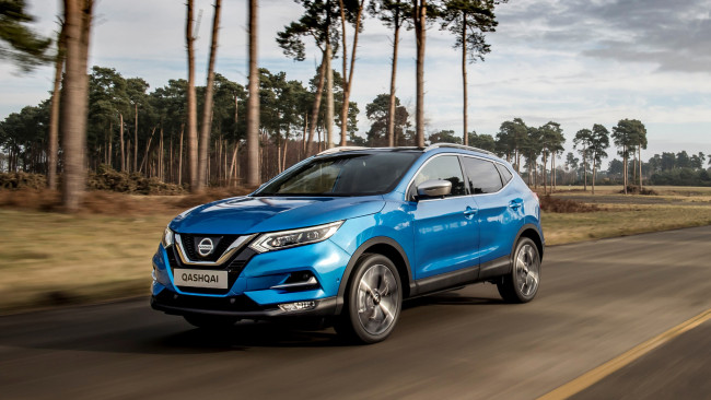 Обои картинки фото nissan qashqai 2017, автомобили, nissan, datsun, голубой, 2017, qashqai