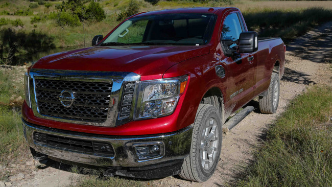 Обои картинки фото nissan titan xd single cab diesel 2017, автомобили, nissan, datsun, cab, single, xd, titan, 2017, diesel