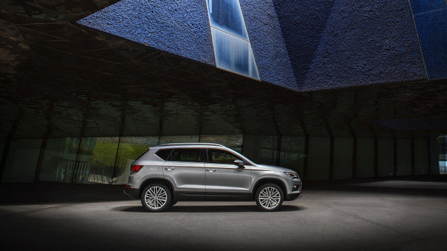 Обои картинки фото seat ateca suv 2017, автомобили, seat, 2017, suv, ateca