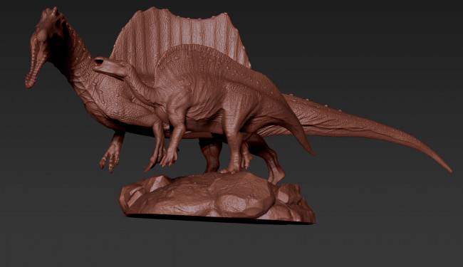 Обои картинки фото 3д графика, _science fiction, фон, динозавр