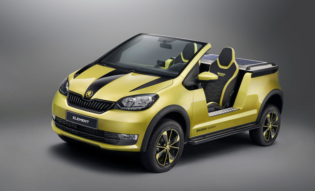 Обои картинки фото skoda element concept 2017, автомобили, skoda, element, concept, 2017