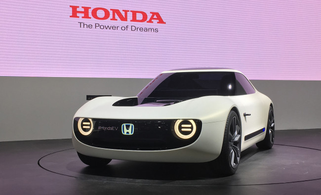 Обои картинки фото honda sports ev concept 2017, автомобили, выставки и уличные фото, 2017, concept, ev, sports, honda
