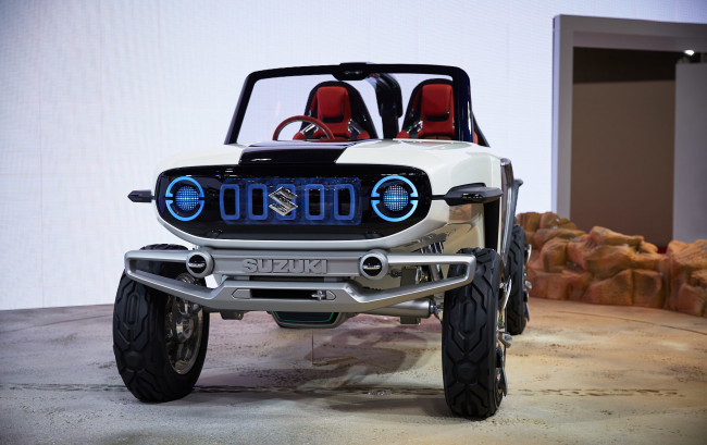 Обои картинки фото suzuki e-survivor concept 2017, автомобили, выставки и уличные фото, suzuki, 2017, concept, e-survivor