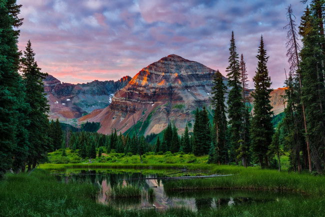 Обои картинки фото природа, горы, простор