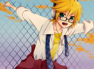 Картинка аниме vocaloid вокалоид