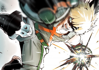 Картинка аниме boku+no+hero+academia моя геройская академия