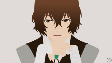 Картинка аниме bungou+stray+dogs дазай