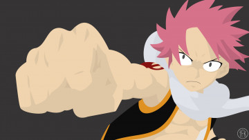Картинка аниме fairy+tail нацу