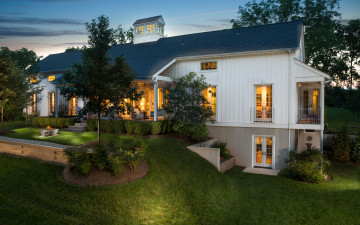 Картинка города -+здания +дома особняк вечер дом