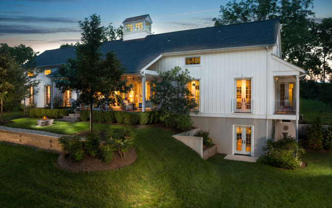 Обои картинки фото города, - здания,  дома, особняк, вечер, дом