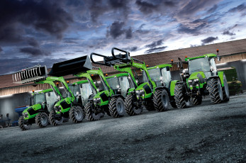 Картинка техника тракторы deutz-fahr