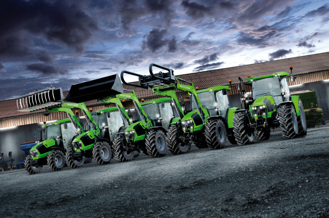 Обои картинки фото техника, тракторы, deutz-fahr