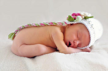 Картинка разное дети ребенок шапка сон