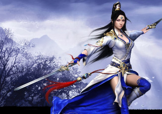 Картинка видео+игры nine+communities девушка наряд оружие