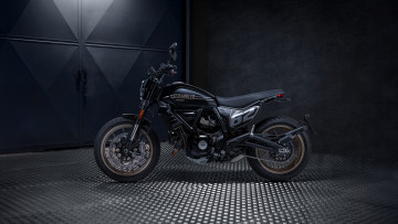 обоя 2025 ducati scrambler full throttle, мотоциклы, ducati, скремблер, 2025, года, выпуска, чeрный, профиль