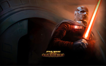 Картинка видео+игры star+wars +the+old+republic ситх плащ меч тоннель